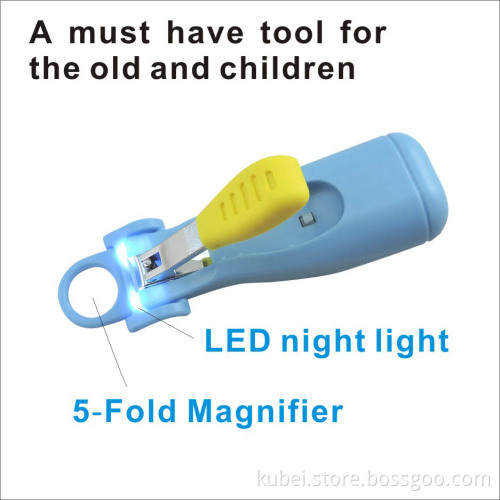 5-fold magnification baby nail clipper
